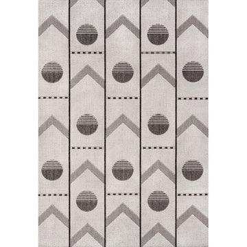 Soren Modern Geometric Indoor/Outdoor Area Rug